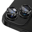 Folie de protectie Lito S+ Camera Glass compatibil cu iPhone 14 / iPhone 14 Plus, Negru /Transparent