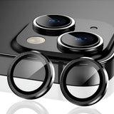 Folie de protectie Lito S+ Camera Glass compatibil cu iPhone 14 / iPhone 14 Plus, Negru /Transparent