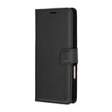 Husa de protectie Techsuit Leather Folio compatibil cu Honor 600 Lite, Negru