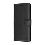 Husa de protectie Techsuit Leather Folio compatibil cu Xiaomi Redmi Note 15 Pro 4G, Negru