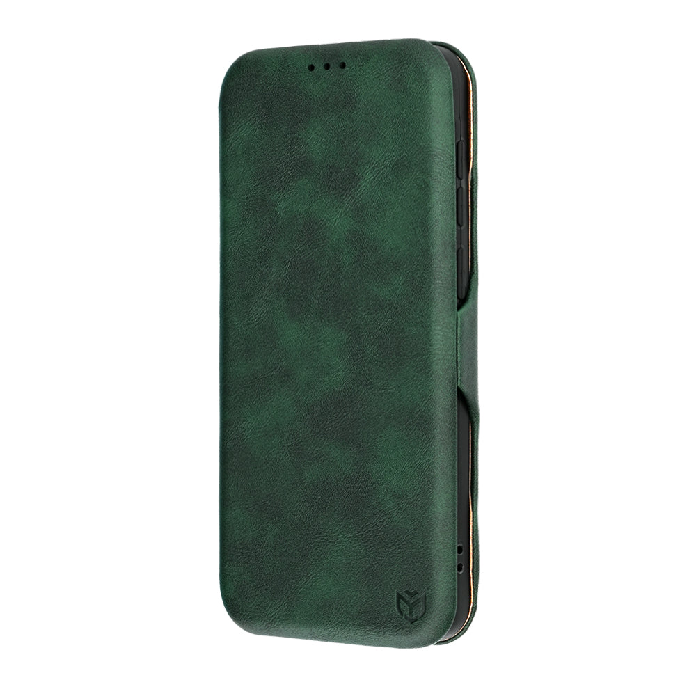 Husa de protectie Techsuit Safe Wallet Plus compatibil cu Samsung Galaxy A57 5G, Verde