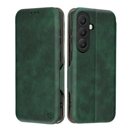 Husa de protectie Techsuit Safe Wallet Plus compatibil cu Samsung Galaxy S26, Verde