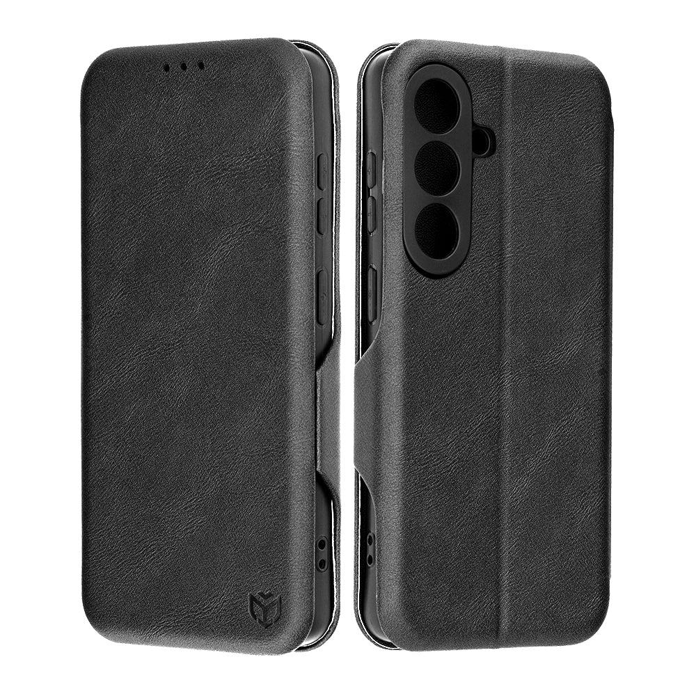 Husa de protectie Techsuit Safe Wallet Plus compatibil cu Samsung Galaxy S26, Negru