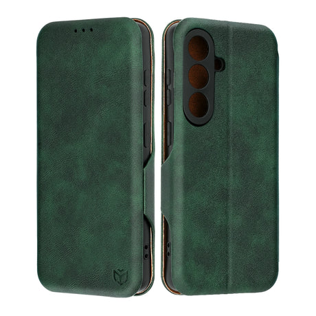 Husa de protectie Techsuit Safe Wallet Plus compatibil cu Samsung Galaxy S26 Plus, Verde