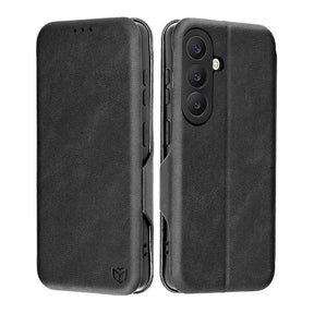 Husa de protectie Techsuit Safe Wallet Plus compatibil cu Samsung Galaxy S26 Plus, Negru