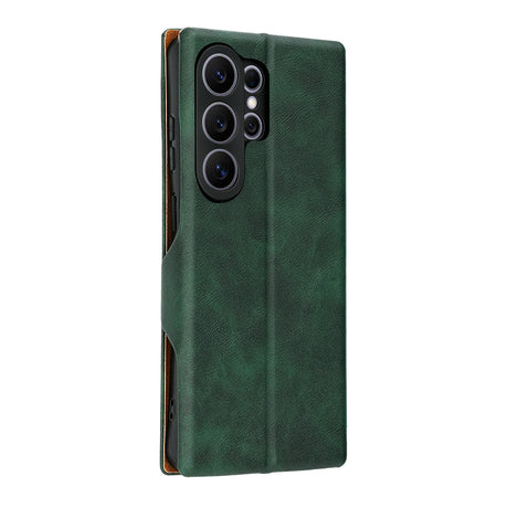 Husa de protectie Techsuit Safe Wallet Plus compatibil cu Samsung Galaxy S26 Ultra, Verde