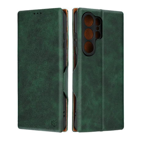 Husa de protectie Techsuit Safe Wallet Plus compatibil cu Samsung Galaxy S26 Ultra, Verde