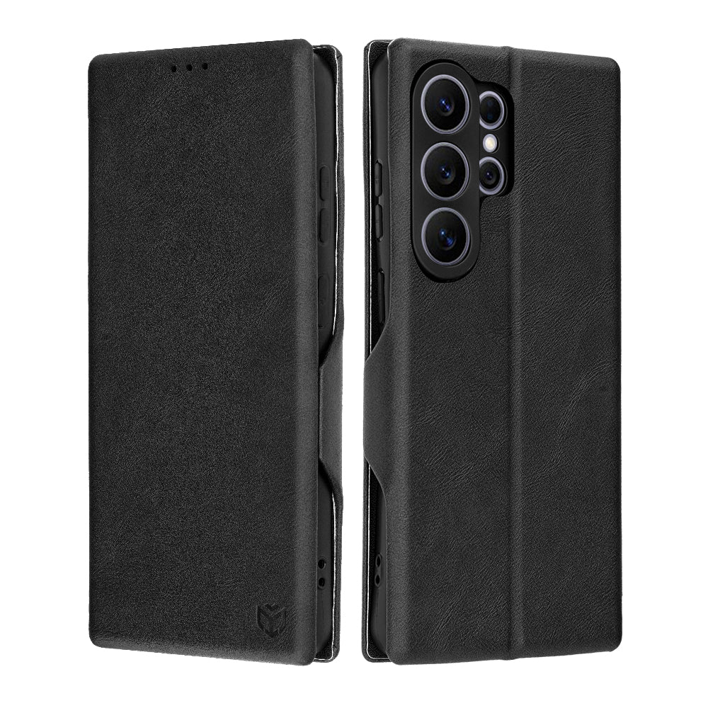 Husa de protectie Techsuit Safe Wallet Plus compatibil cu Samsung Galaxy S26 Ultra, Negru