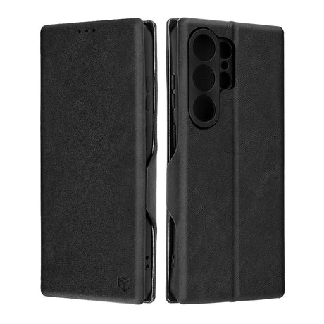 Husa de protectie Techsuit Safe Wallet Plus compatibil cu Samsung Galaxy S26 Ultra, Negru