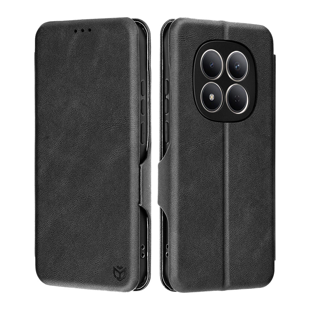 Husa de protectie Techsuit Safe Wallet Plus compatibil cu Xiaomi Redmi Note 15 Pro 5G, Negru