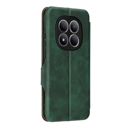 Husa de protectie Techsuit Safe Wallet Plus compatibil cu Xiaomi Redmi Note 15 Pro 5G, Verde