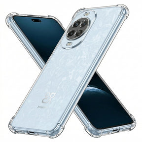 Husa de protectie Techsuit Shockproof Clear Silicone compatibil cu Huawei nova 14 Pro, Transparent