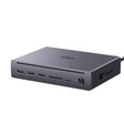 Hub/Dock Ugreen Docking Station U712 10in1 (75795F), Fast Charging, 2x Thunderbolt 5, 3x USB, RJ45, DP, SD/TF, 8K@60Hz, 120Gbps, Gri