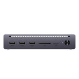 Hub/Dock Ugreen Docking Station U712 10in1 (75795F), Fast Charging, 2x Thunderbolt 5, 3x USB, RJ45, DP, SD/TF, 8K@60Hz, 120Gbps, Gri
