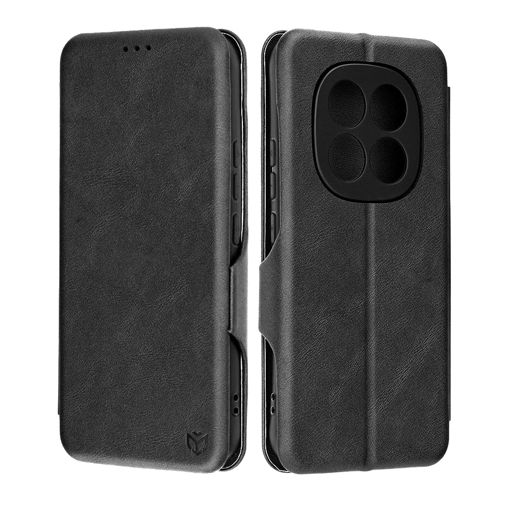 Husa de protectie Techsuit Safe Wallet Plus compatibil cu Xiaomi Redmi Note 15 Pro+ 5G / Poco M8 Pro 5G, Negru
