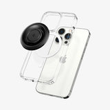 Suport Inel Spigen O-Mag OM100 (AMP03120), Magnet Puternic, Rotație 360°, Negru