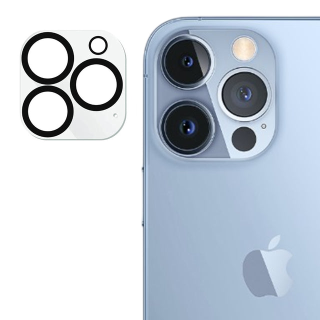 Folie de protectie Lito S+ Camera Glass compatibil cu iPhone 13 Pro / iPhone 13 Pro Max, Negru /Transparent