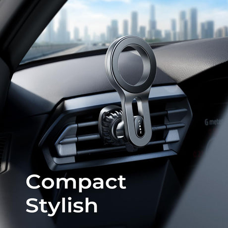 Suport Lisen (YL0224050011), Magnetic for Air Vent, 360° Rotation, Secure Fit, Magnetic Grip, Negru