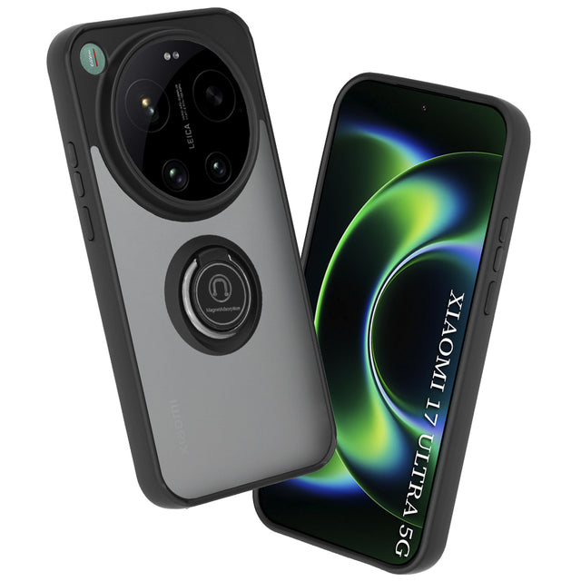 Husa de protectie Techsuit Glinth compatibil cu Xiaomi 17 Ultra, Negru