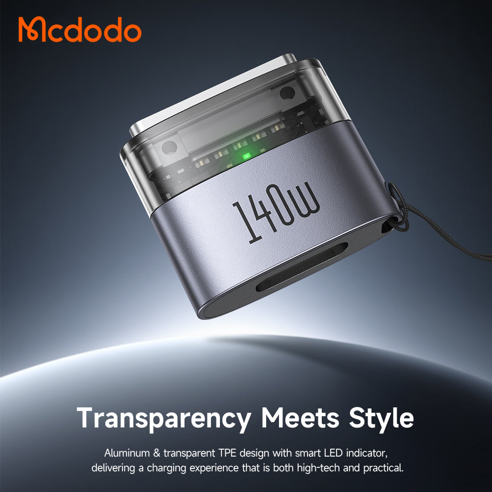 Adaptor Mcdodo OTG Type-C la MagSafe 3 (OT-8850), Aluminiu, Negru