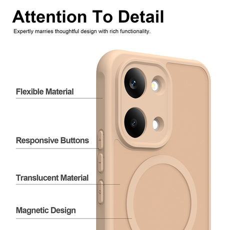 Husa de protectie Techsuit HaloFrost II MagSafe compatibil cu Xiaomi Poco X8 Pro Max, Auriu