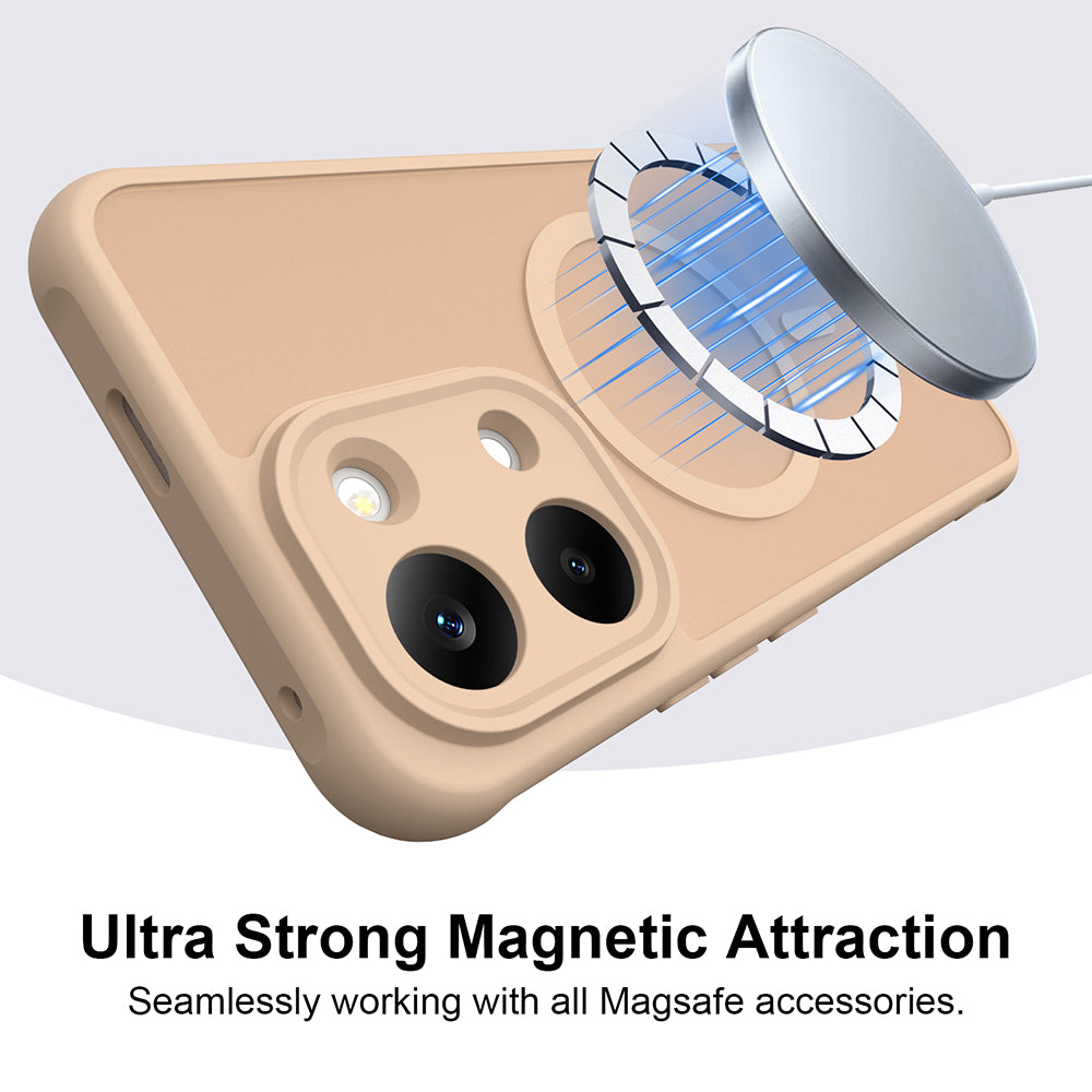 Husa de protectie Techsuit HaloFrost II MagSafe compatibil cu Xiaomi Poco X8 Pro Max, Auriu