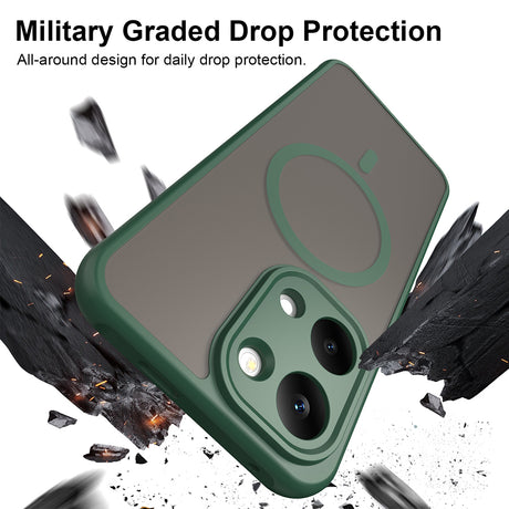 Husa pentru Xiaomi Poco X8 Pro Max - Techsuit HaloFrost II MagSafe - Green