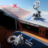 Suport Auto Lisen (A608), Magnetic, 360° Rotire, Negru