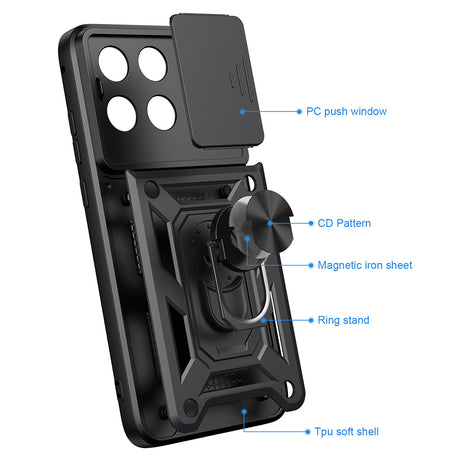 TechSuit Husa de protectie Techsuit CamShield Series compatibil cu Motorola Edge 70 Fusion, Verde – imagine 3