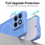 Husa pentru Motorola Edge 70 Fusion - Techsuit HaloFrost II MagSafe - Sky Blue