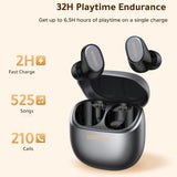 Ugreen Casti Ugreen Dots (75627), Bluetooth 6.0, Hi-Fi Sound, ENC Noise Reduction, HD Calls, IPX5, 500mAh, App, Alb – im