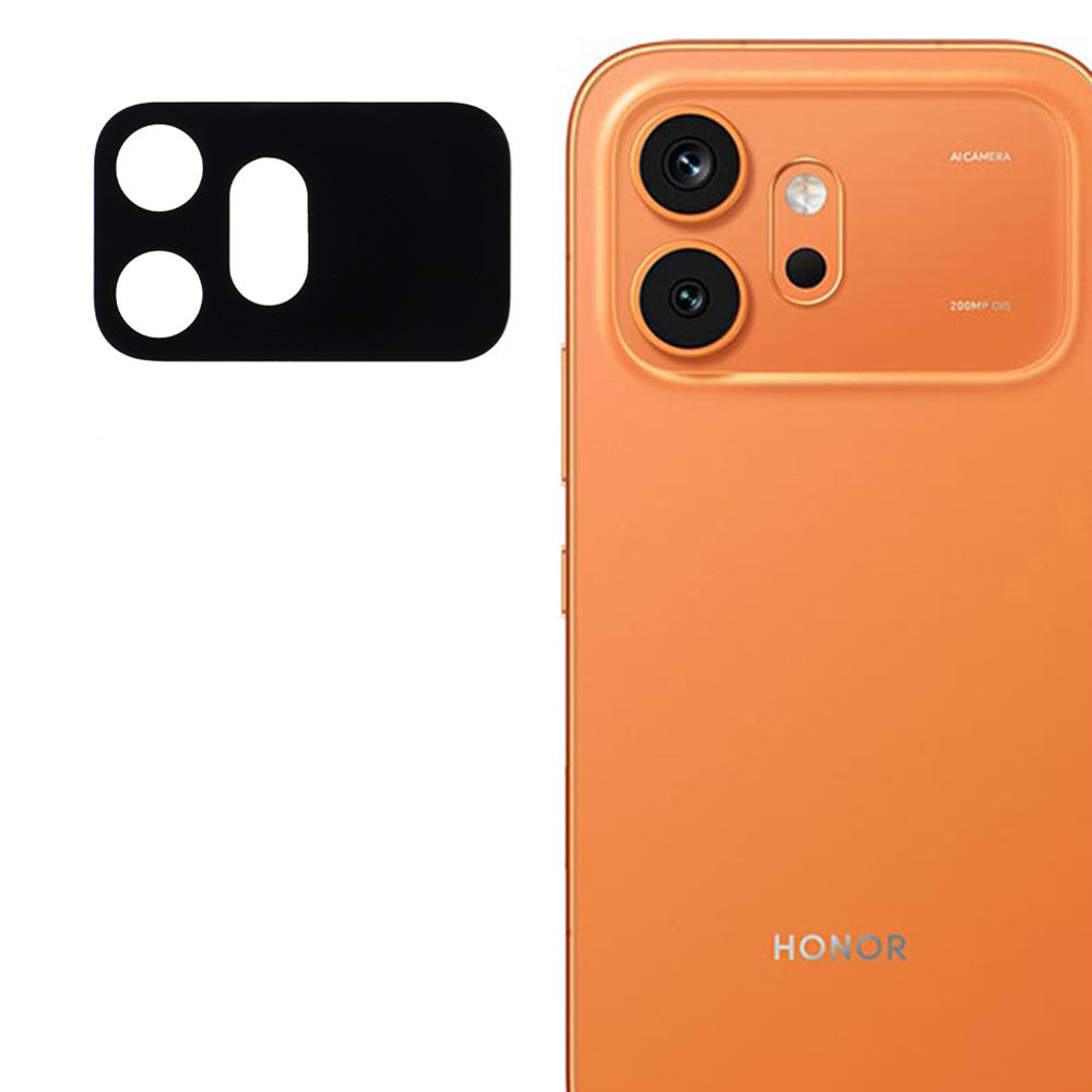 Folie Camera pentru Honor 600 - Techsuit Full Camera Glass - Black