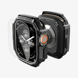 Folie de protectie smartwatch Apple Watch Ultra / Ultra 2 / Ultra 3, Negru