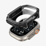 Folie de protectie smartwatch Apple Watch Ultra / Ultra 2 / Ultra 3, Negru