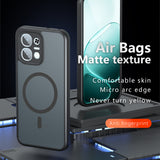 Husa de protectie Techsuit PureFrost MagSafe compatibil cu Oppo A6 Pro 4G / A6 Pro 5G, Negru Frost