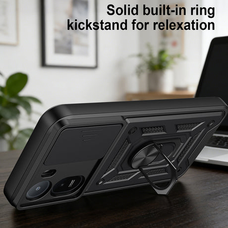 TechSuit Husa de protectie Techsuit CamShield Series compatibil cu Xiaomi Redmi A7 Pro 4G, Roz Auriu – imagine 4