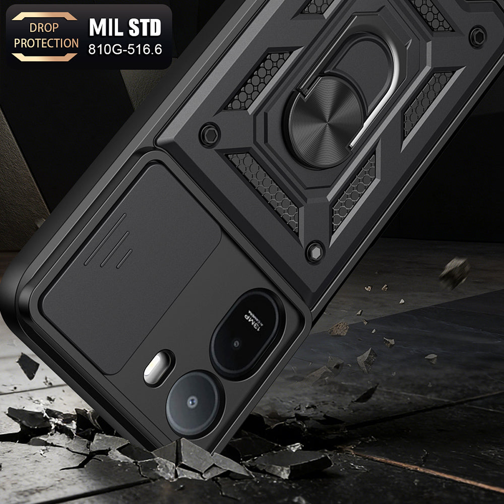 TechSuit Husa de protectie Techsuit CamShield Series compatibil cu Xiaomi Redmi A7 Pro 4G, Roz Auriu – imagine 5