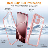 Husa de protectie Techsuit ColorVerse 360 Series compatibil cu Oppo A6 Pro 4G / Oppo A6 Pro 5G, Roz