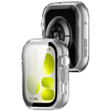 Husa + Folie smartwatch Techsuit Defense360 Pro compatibil cu Huawei Watch Fit 5, Transparent