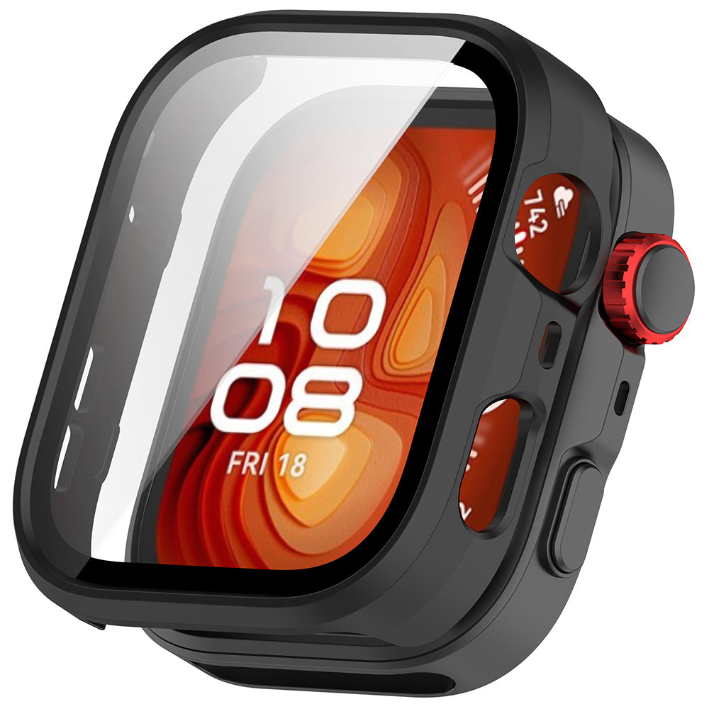 Husa smartwatch Techsuit Defense360 Pro compatibil cu Huawei Watch Fit 5 Pro, Negru