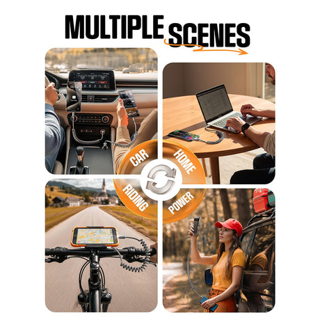 Cablu Lisen L114 (YL0125030001), USB-C, 3A, 3.3ft, Gri