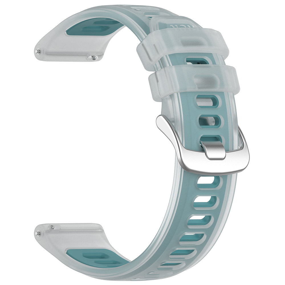 Curea smartwatch Techsuit compatibil cu Samsung Galaxy Watch4 / Watch5 / Watch Active 2, Turcoaz