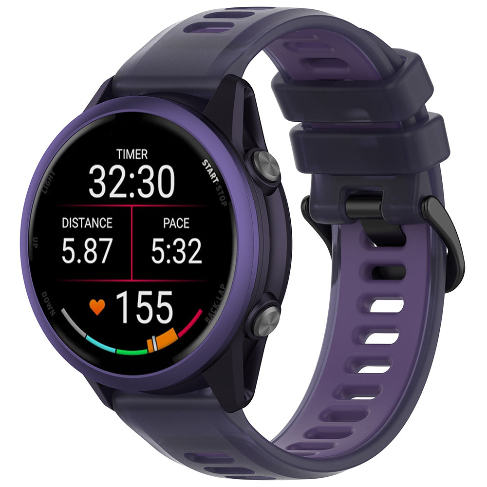 Curea smartwatch Techsuit compatibil cu Samsung Galaxy Watch / Watch 3 / Gear S3, Mov