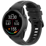 Curea smartwatch Techsuit compatibil cu Samsung Galaxy Watch4 / Watch5 / Watch Active 2, Negru