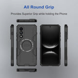Husa de protectie Techsuit ArmorMag Case compatibil cu Honor 600 Pro, Negru