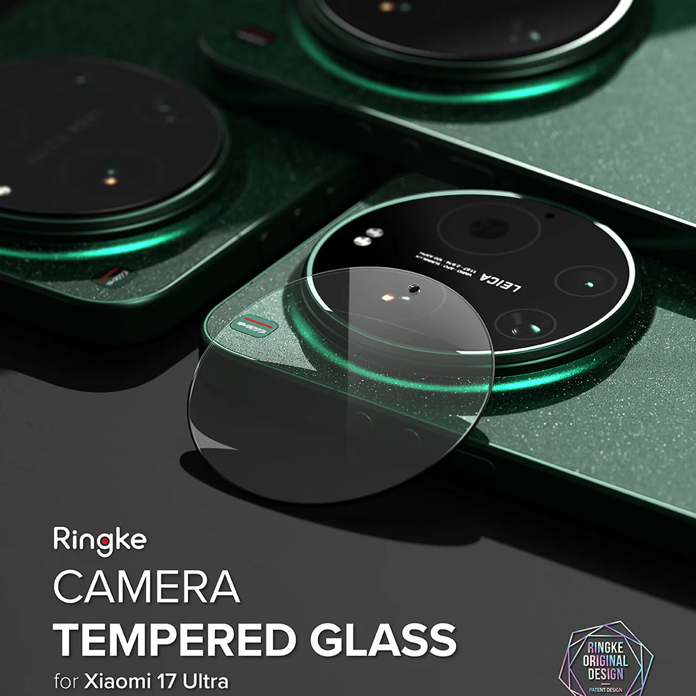 Ringke Folie de protectie Ringke Camera Glass (set de 2) compatibil cu Xiaomi 17 Ultra, Transparent – imagine 7