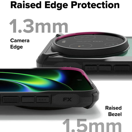 Ringke Husa de protectie Ringke Fusion X MagSafe compatibil cu Xiaomi 17 Ultra, Negru – imagine 6