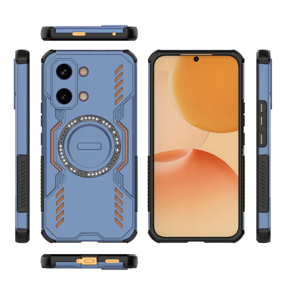 Husa de protectie Techsuit ArmorMag compatibil cu Xiaomi Poco X8 Pro Max, Albastru