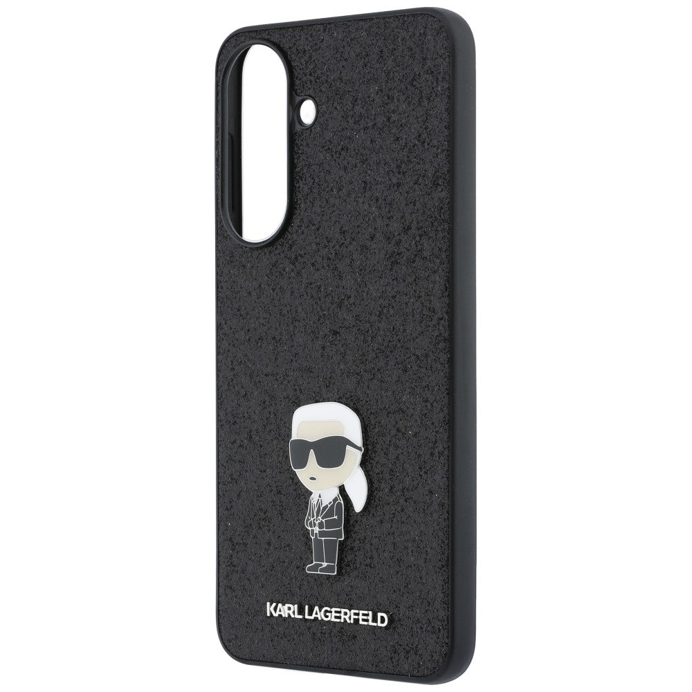 Husa de protectie Karl Lagerfeld Glitter compatibil cu Samsung Galaxy A37 5G, Kaki