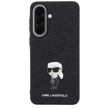 Husa de protectie Karl Lagerfeld Glitter compatibil cu Samsung Galaxy A37 5G, Kaki